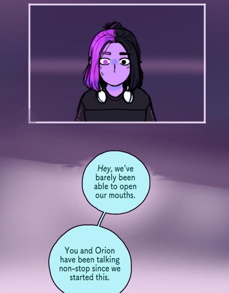 CHROMESTHESIA - Episode 15, Page 2: 15 - Not Much To Say