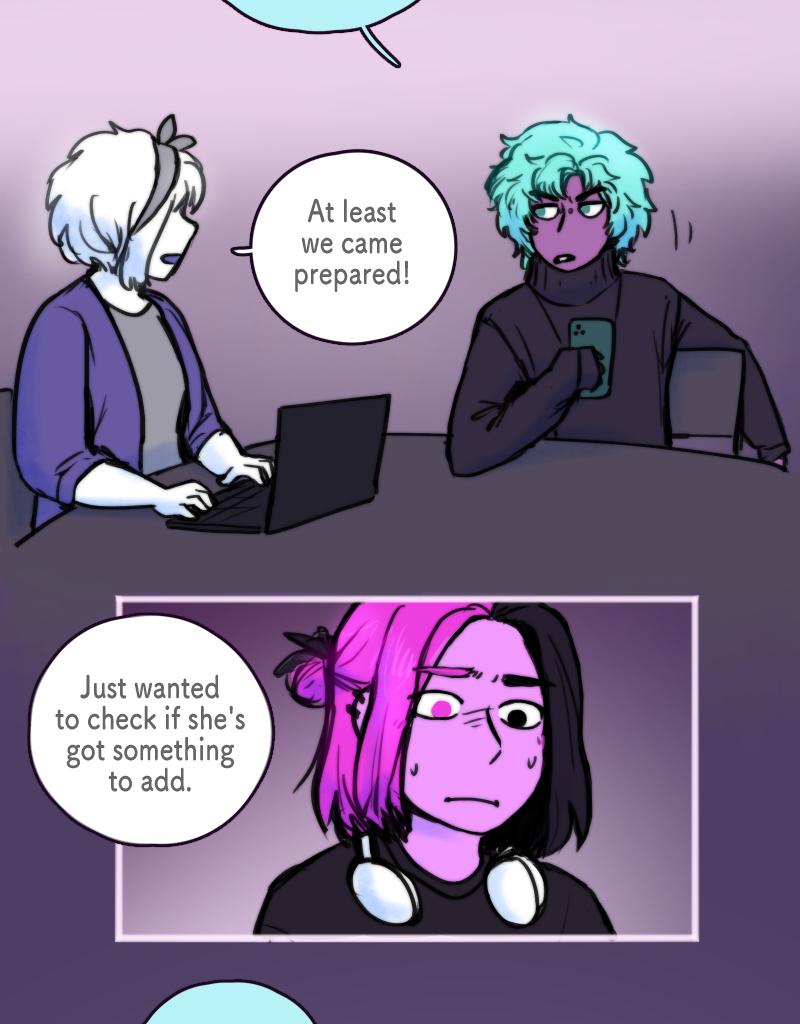 CHROMESTHESIA - Episode 15, Page 2: 15 - Not Much To Say