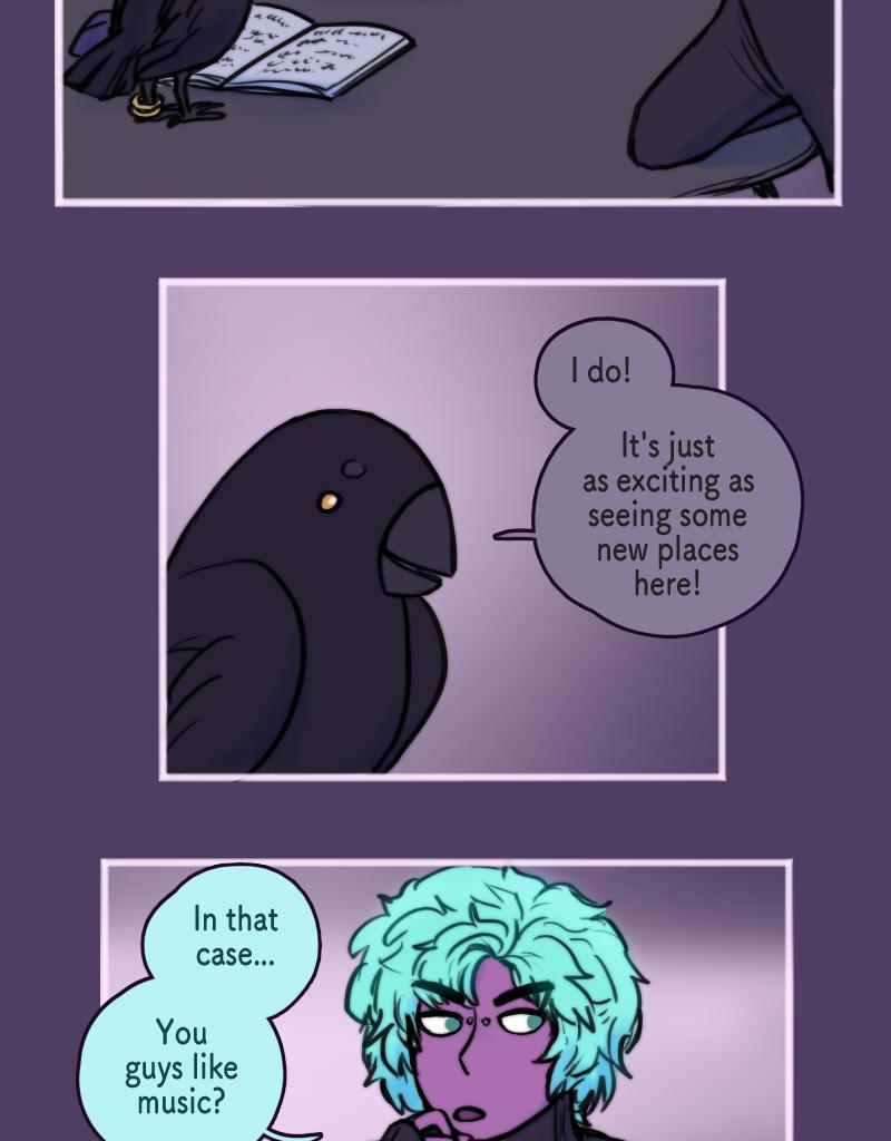 CHROMESTHESIA - Episode 15, Page 2: 15 - Not Much To Say