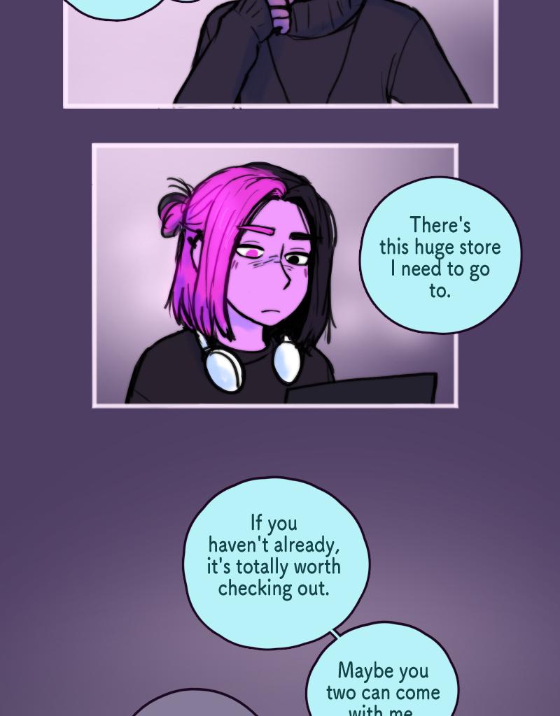 CHROMESTHESIA - Episode 15, Page 2: 15 - Not Much To Say