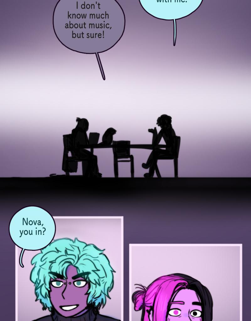 CHROMESTHESIA - Episode 15, Page 2: 15 - Not Much To Say