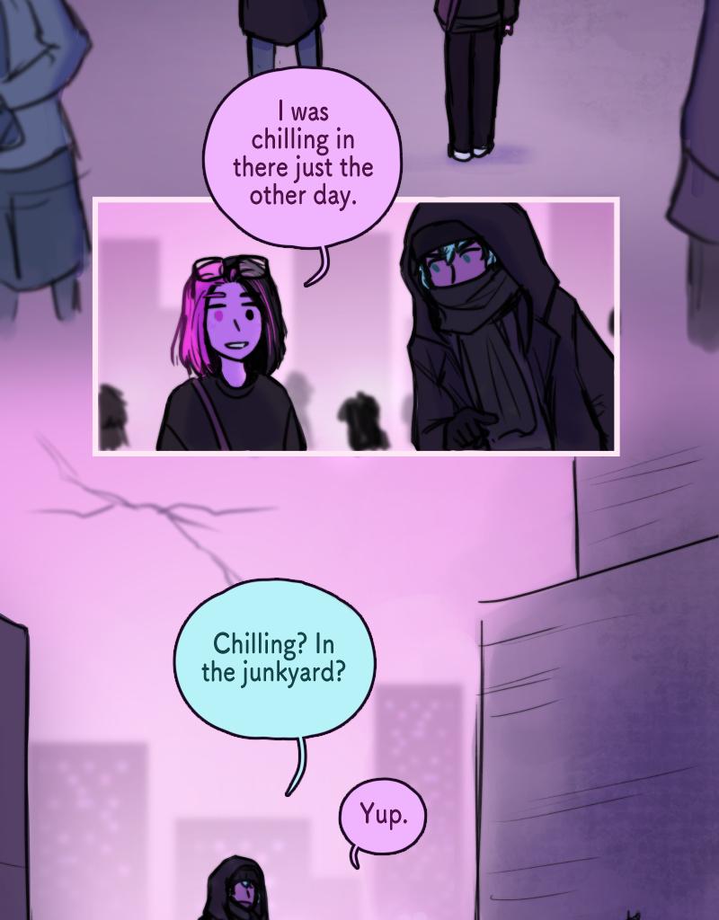 CHROMESTHESIA - Episode 20, Page 1: 20 - Junkyard
