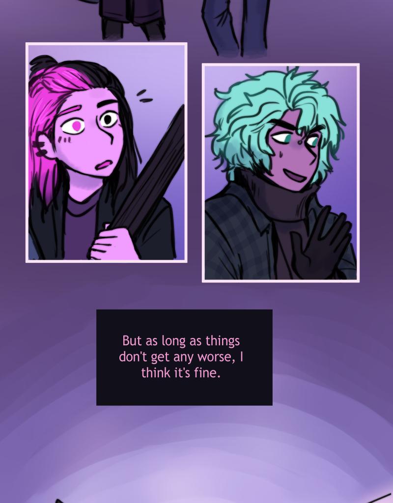 CHROMESTHESIA - Episode 24, Page 1: 24 - Those Things Are Definitely Waiting To Strike