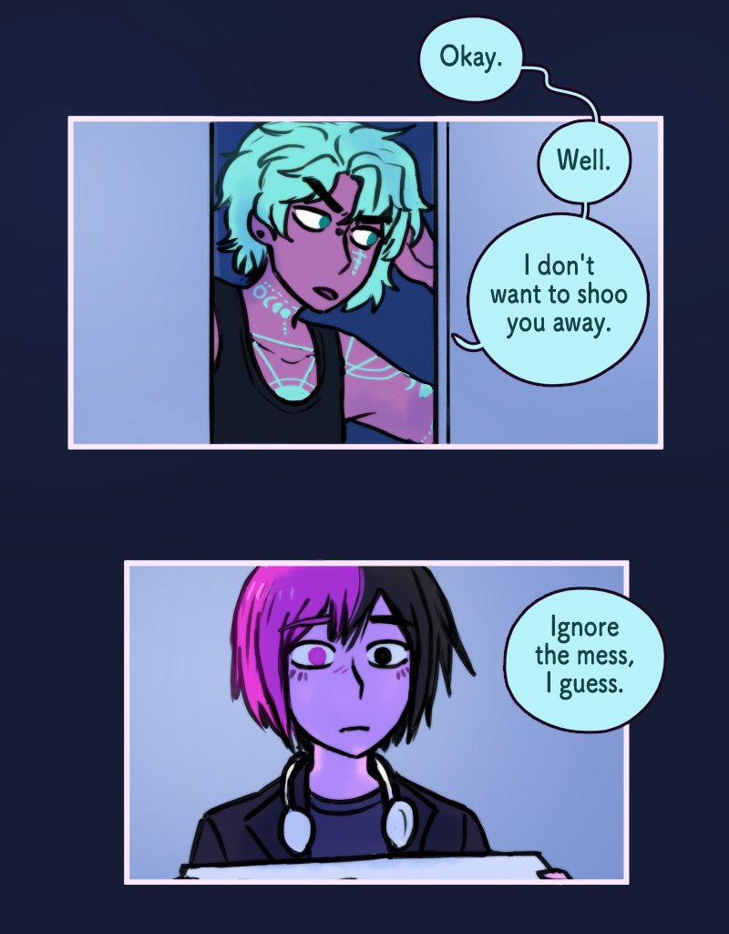 CHROMESTHESIA - Episode 42, Page 1: 42 - Mess