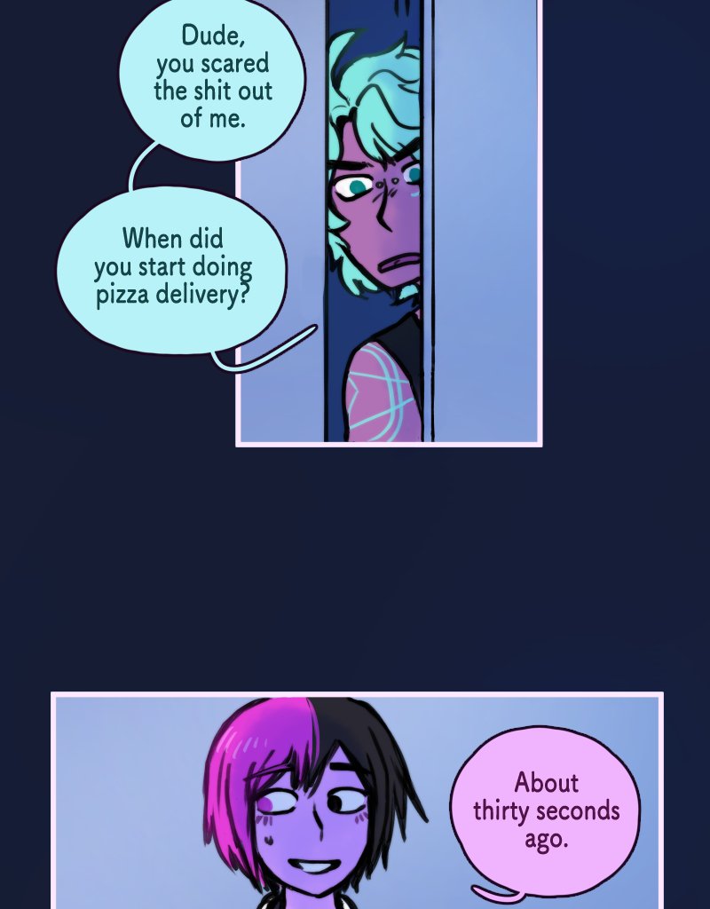 CHROMESTHESIA - Episode 42, Page 1: 42 - Mess