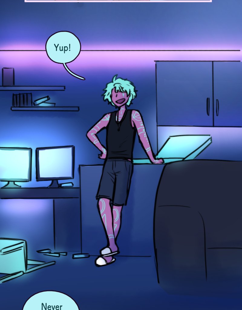 CHROMESTHESIA - Episode 42, Page 2: 42 - Mess