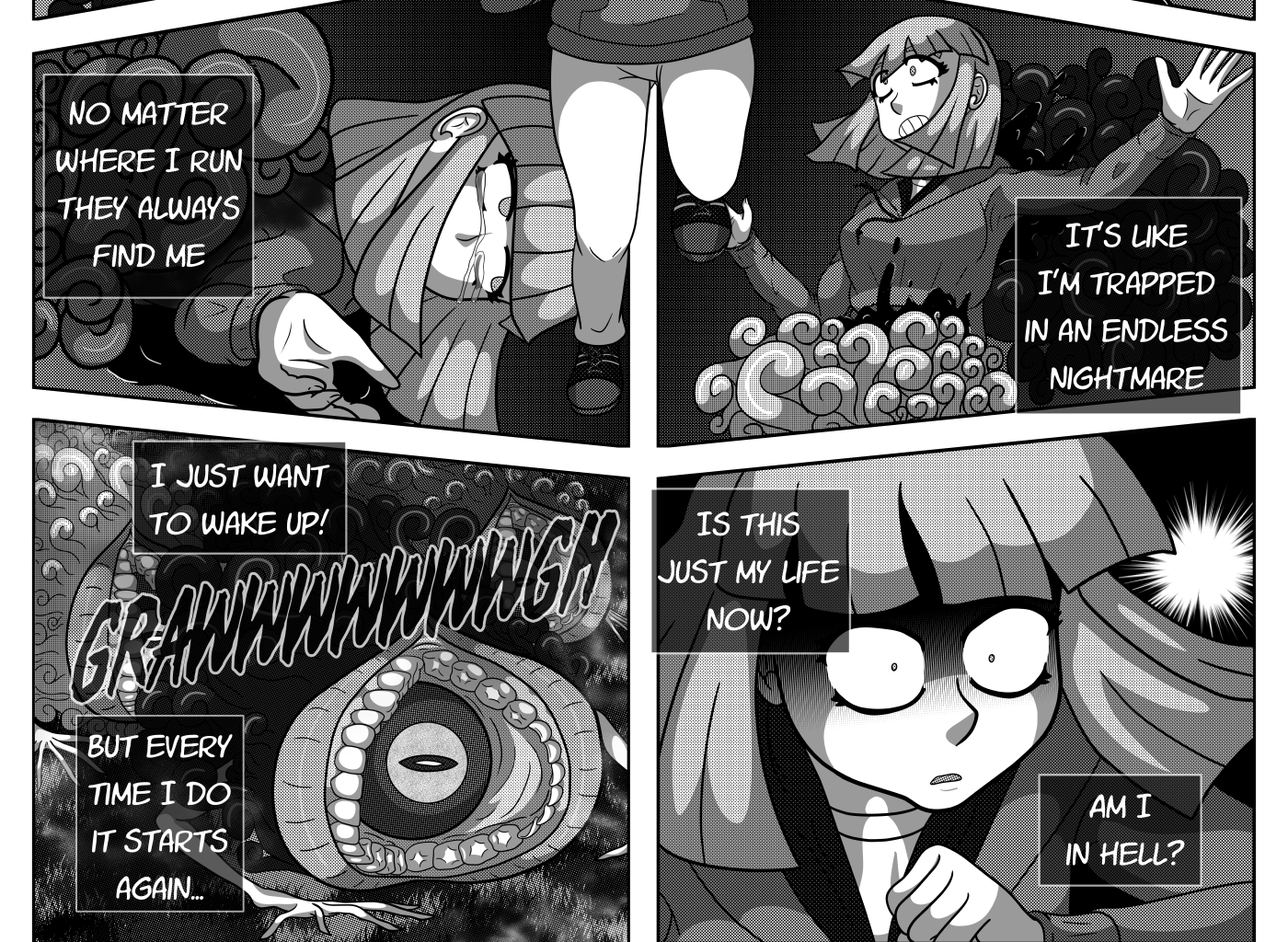 Nightmare Guardian REM - Episode 4, Page 1: Night 1: Page 2