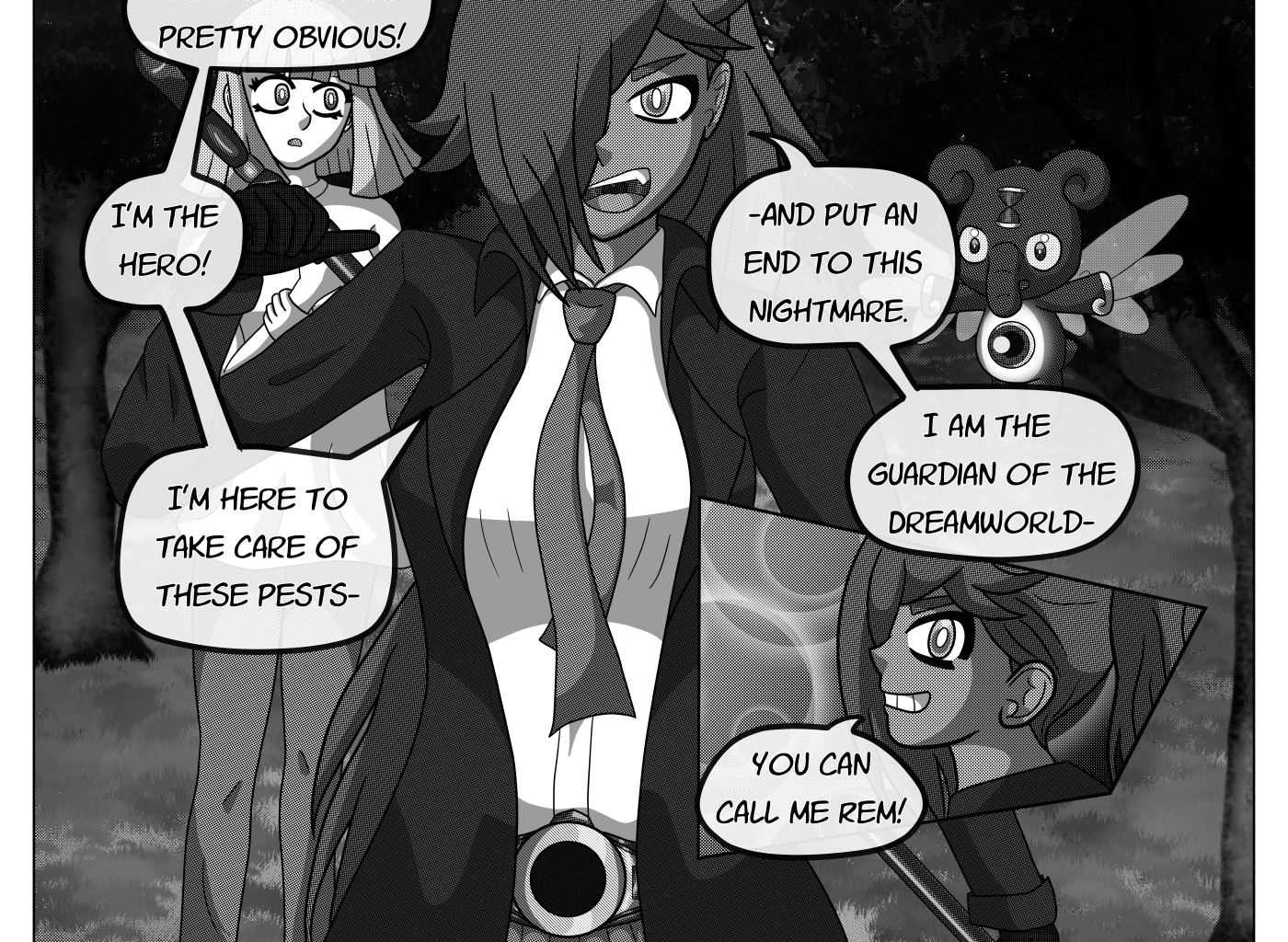 Nightmare Guardian REM - Episode 9, Page 1: Night 1: Page 7