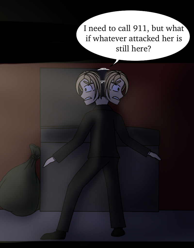 Finding Meaning - Episode 1, Page 16: Ep. 1: The Girl in the Dumpster (Part 1)