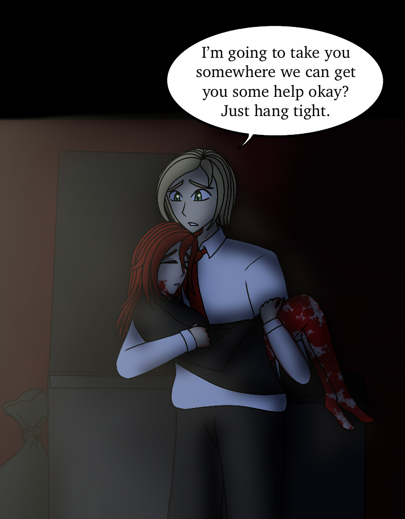 Finding Meaning - Episode 1, Page 18: Ep. 1: The Girl in the Dumpster (Part 1)