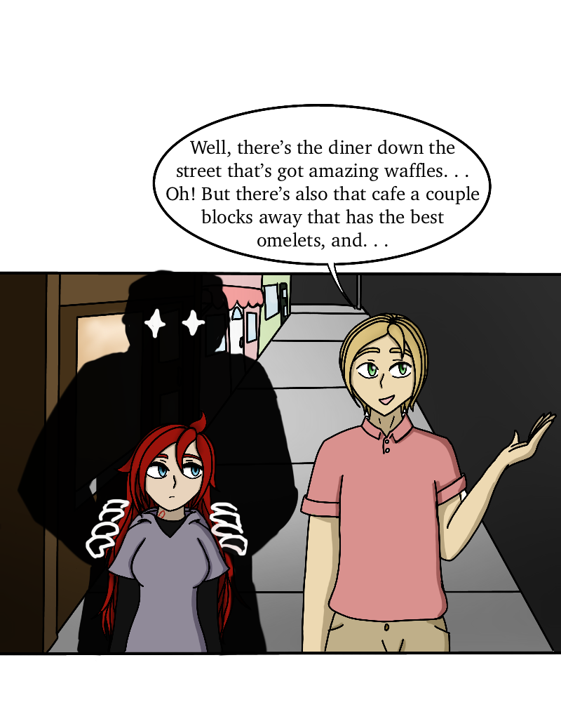 Finding Meaning - Episode 9, Page 13: Ep. 9: A New Face