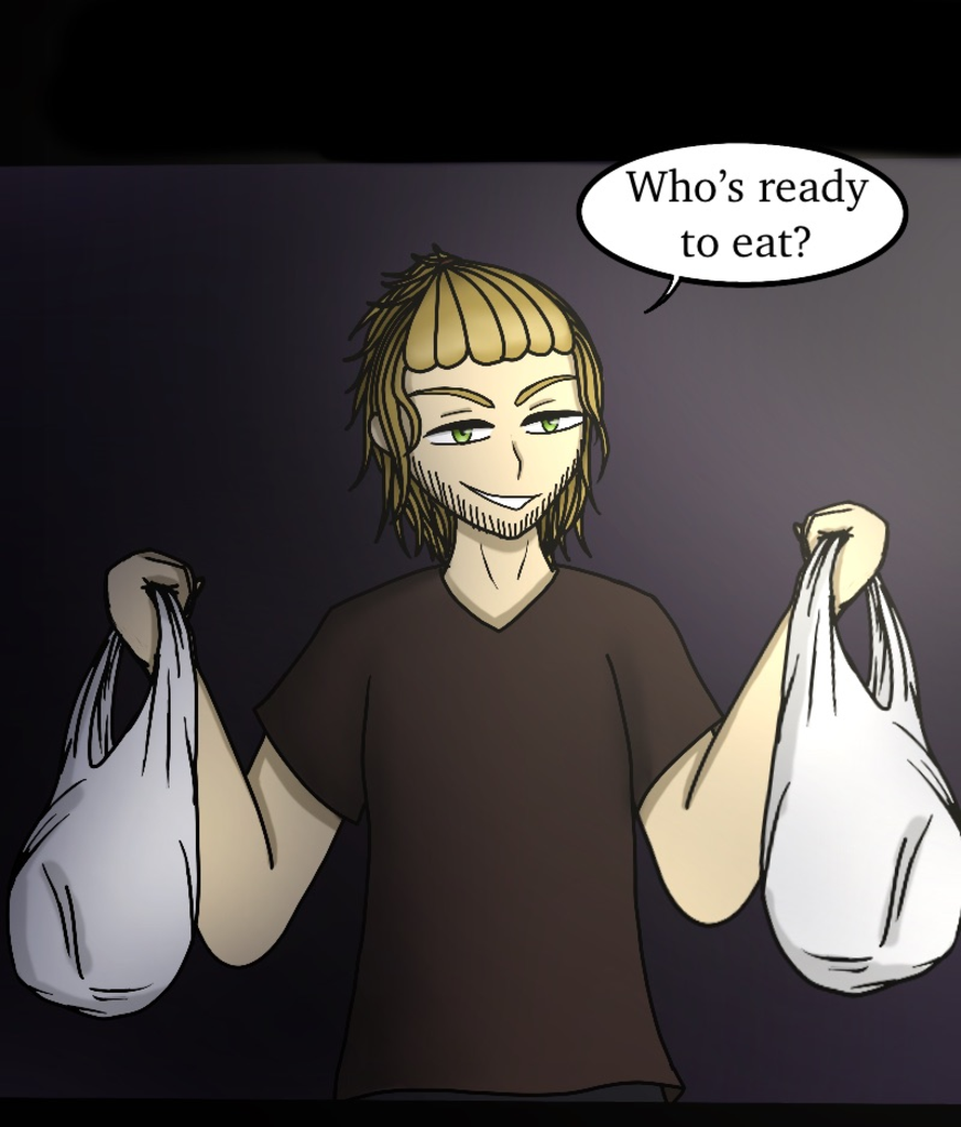 Finding Meaning - Episode 13, Page 9: Ep. 13: A Day In and A Night Out