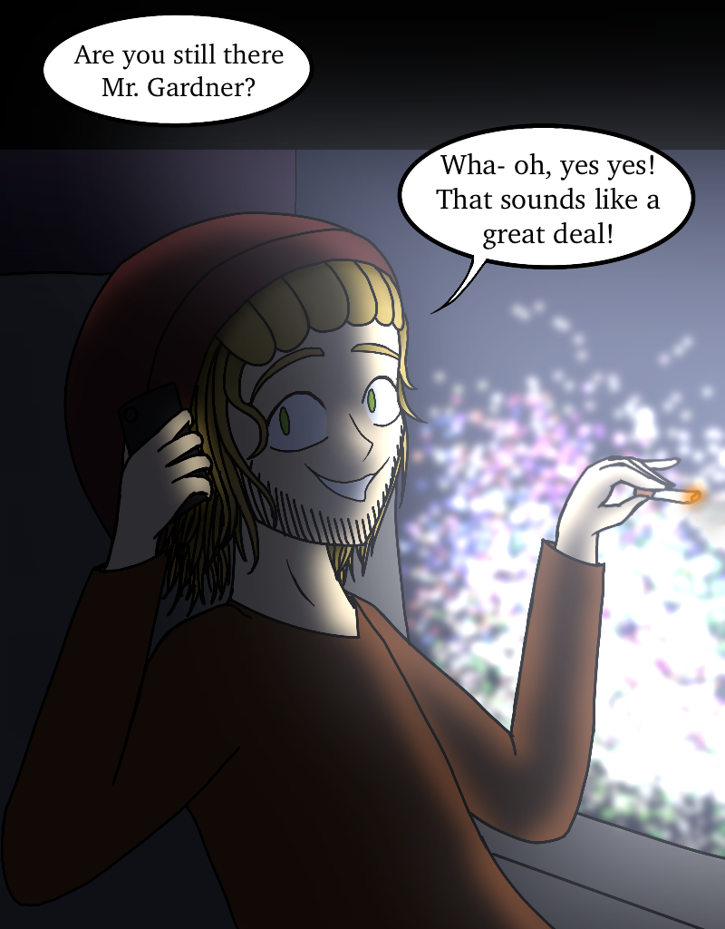 Finding Meaning - Episode 14, Page 13: Ep. 14: An Interesting Call
