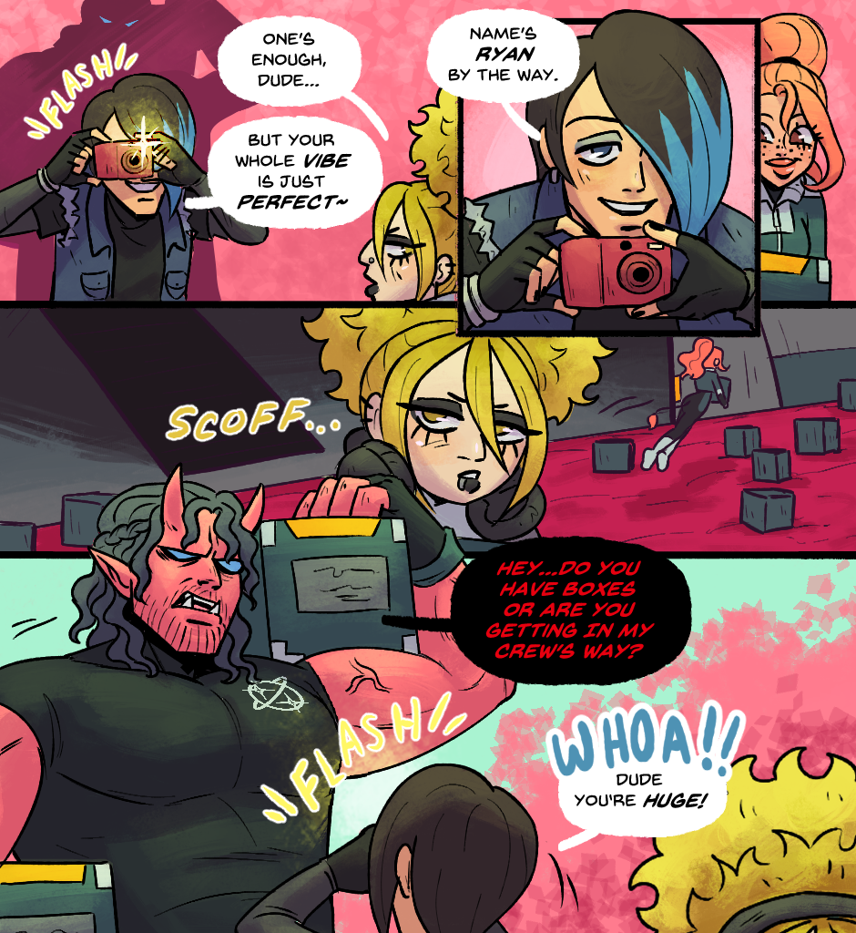 CHAW: Connecting Hearts And Worlds - Episode 3, Page 8: CHAW: CH. 2 pg. 1-11