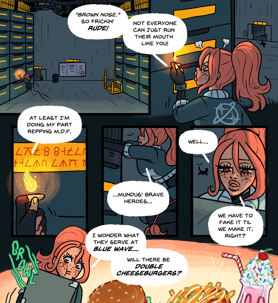 CHAW: Connecting Hearts And Worlds - Episode 3, Page 11: CHAW: CH. 2 pg. 1-11