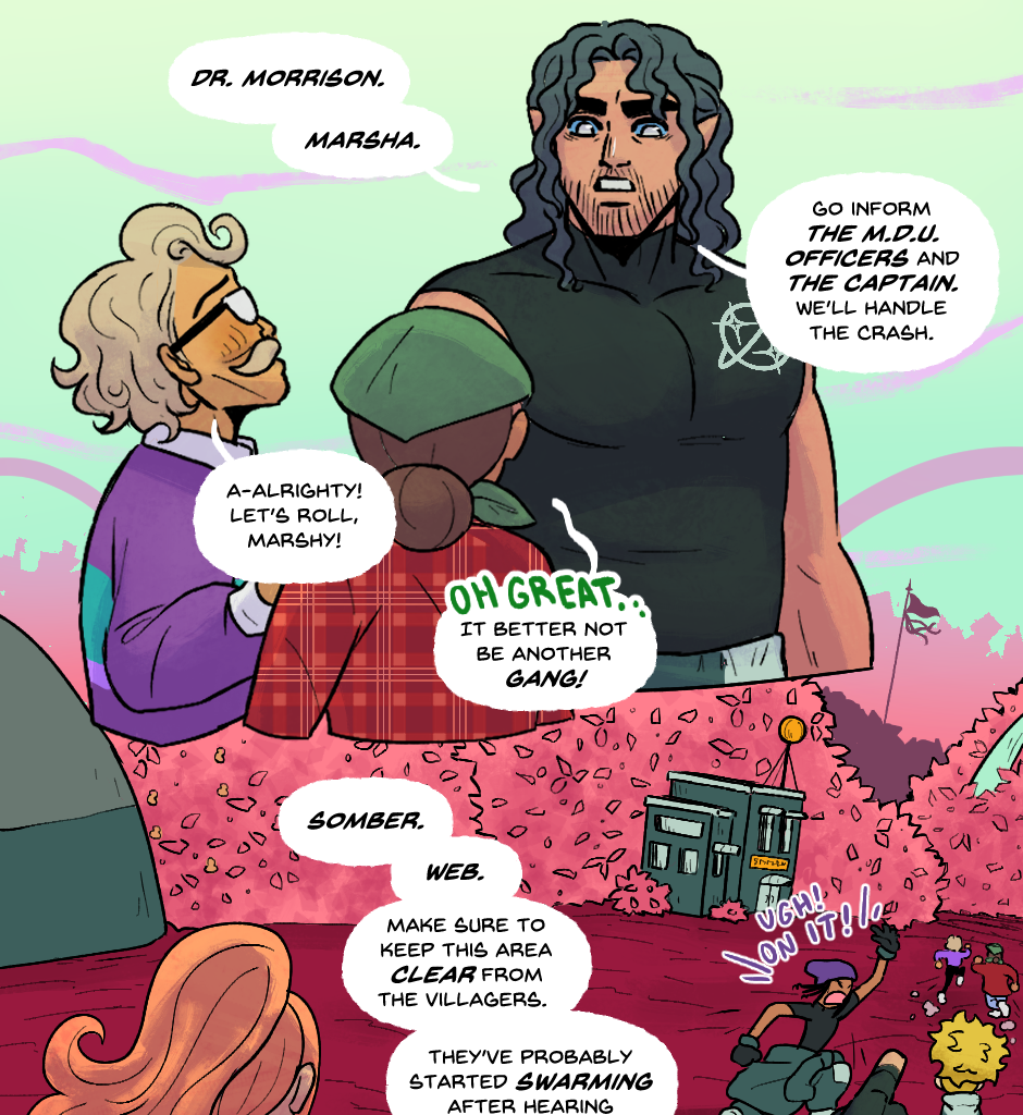 CHAW: Connecting Hearts And Worlds - Episode 4, Page 5: CHAW: CH. 2 pg. 12-37