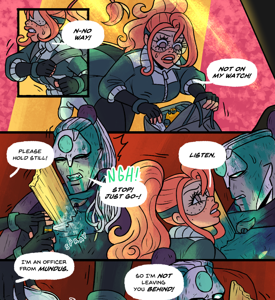 CHAW: Connecting Hearts And Worlds - Episode 4, Page 16: CHAW: CH. 2 pg. 12-37