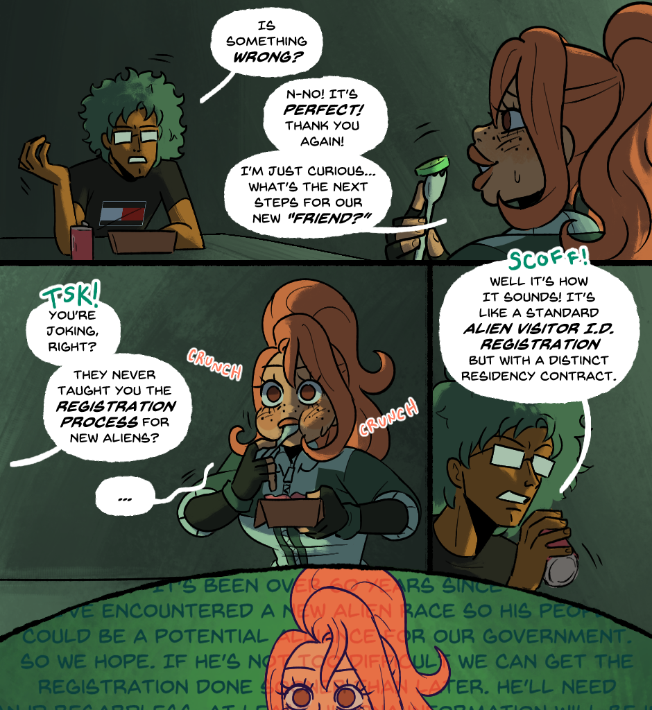 CHAW: Connecting Hearts And Worlds - Episode 24, Page 1: CHAW: CH. 2 pg 57
