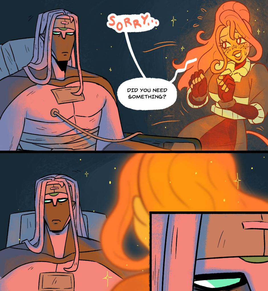 CHAW: Connecting Hearts And Worlds - Episode 52, Page 1: CHAW: CH. 3 pg 4