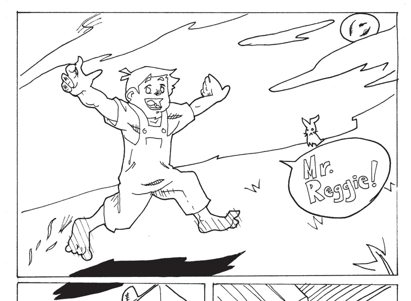 Reggie and the Rabbit - Episode 1, Page 9: Reggie and the Rabbit