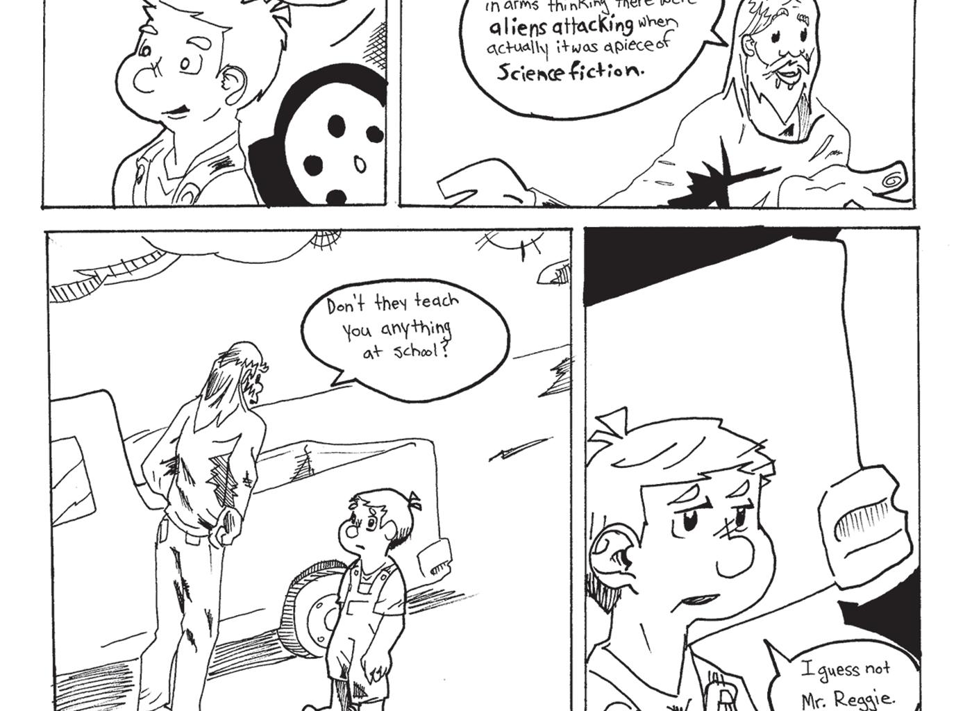 Reggie and the Rabbit - Episode 1, Page 11: Reggie and the Rabbit