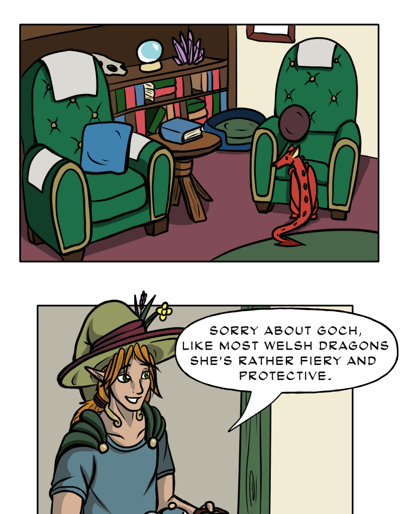 Mythic Mayhem - Episode 1, Page 5: The Tale Of Y Ddraig Goch