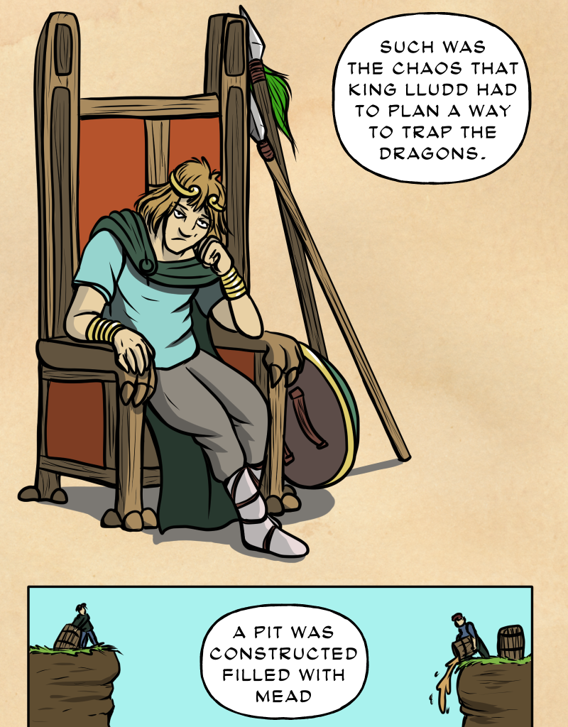 Mythic Mayhem - Episode 1, Page 10: The Tale Of Y Ddraig Goch