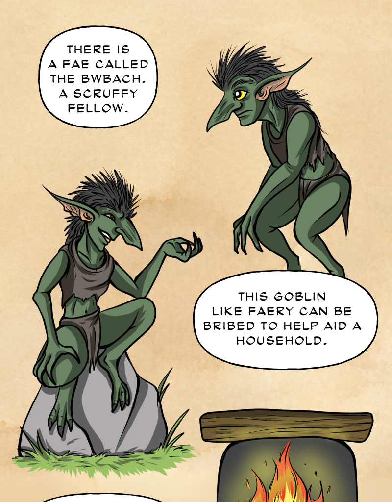 Mythic Mayhem - Episode 4, Page 3: The Tale Of Bwbach