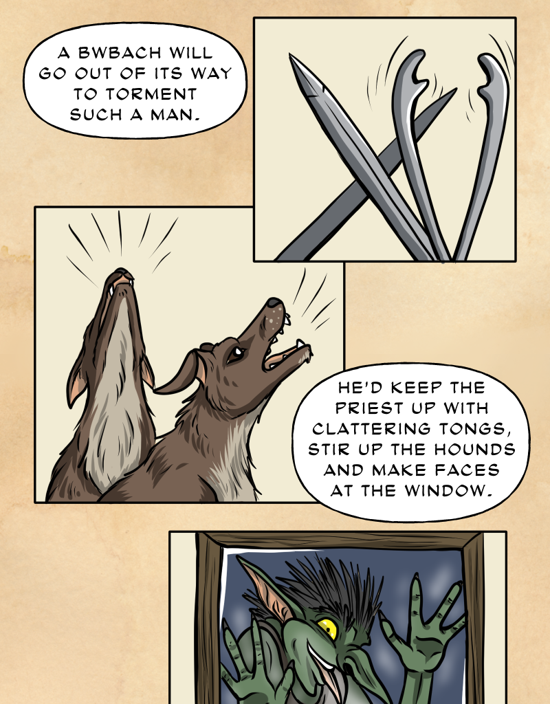 Mythic Mayhem - Episode 4, Page 7: The Tale Of Bwbach