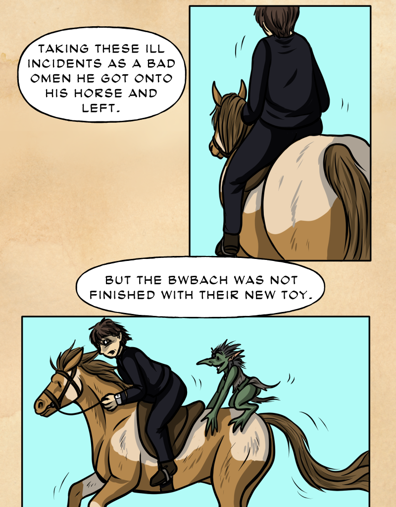 Mythic Mayhem - Episode 4, Page 9: The Tale Of Bwbach