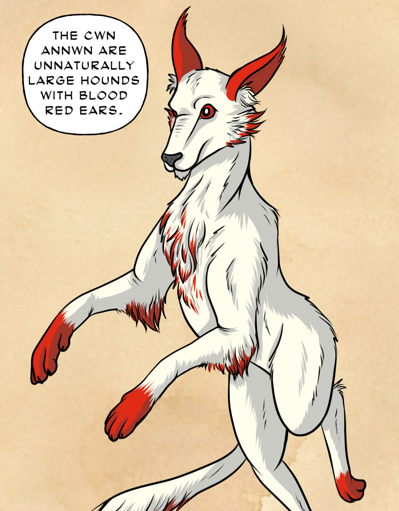 Mythic Mayhem - Episode 5, Page 4: The Tale Of Cwn Annwn