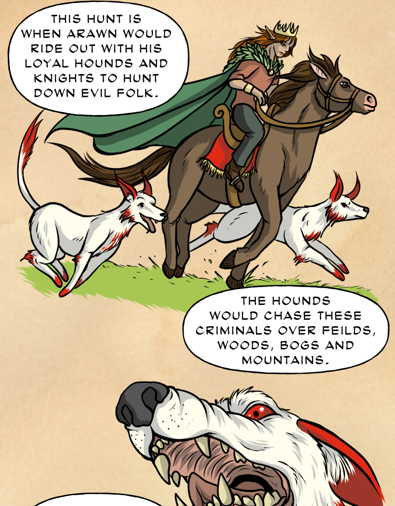 Mythic Mayhem - Episode 5, Page 7: The Tale Of Cwn Annwn