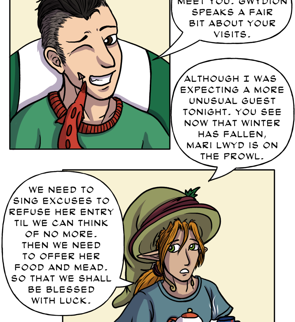 Mythic Mayhem - Episode 8, Page 7: The Tale Of Mari Lwyd