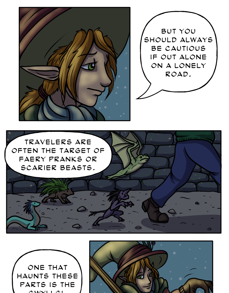 Mythic Mayhem - Episode 9, Page 4: The Tale Of Gwyllgi