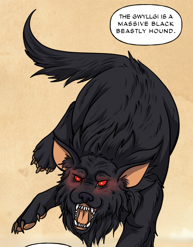 Mythic Mayhem - Episode 9, Page 5: The Tale Of Gwyllgi