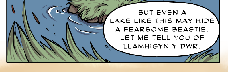Mythic Mayhem - Episode 10, Page 3: The Tale Of Llamhigyn y Dwr