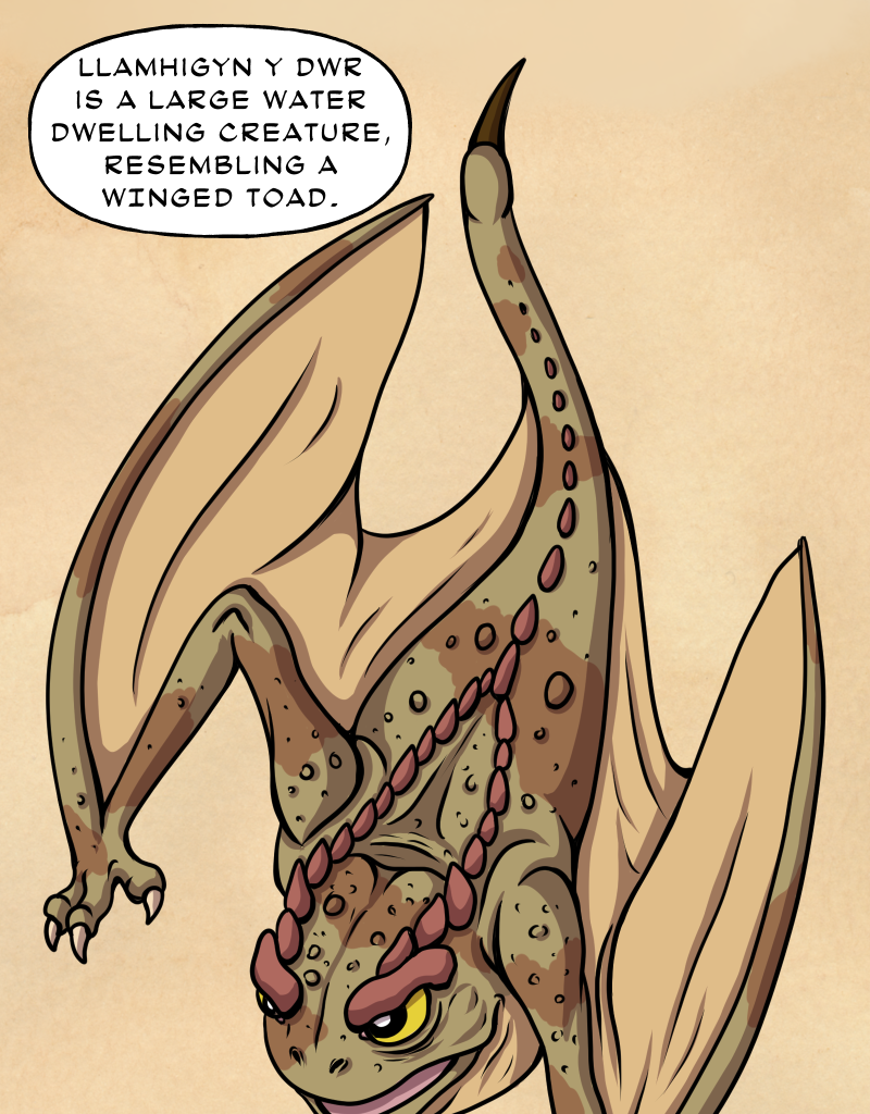 Mythic Mayhem - Episode 10, Page 4: The Tale Of Llamhigyn y Dwr