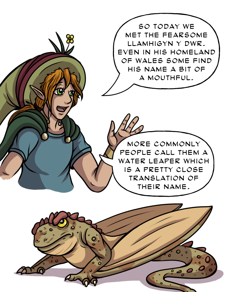 Mythic Mayhem - Episode 10, Page 14: The Tale Of Llamhigyn y Dwr