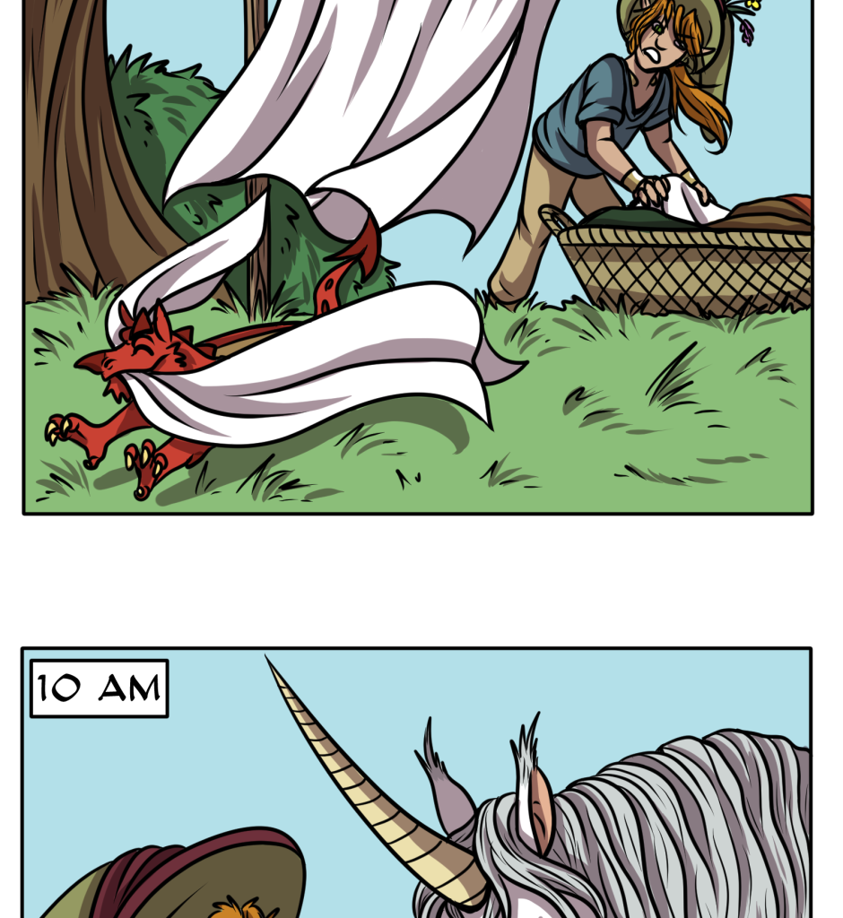 Mythic Mayhem - Episode 11, Page 4: Special - A Day In The Life
