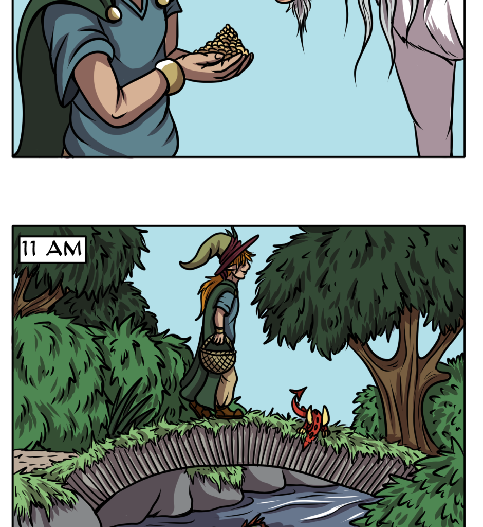 Mythic Mayhem - Episode 11, Page 5: Special - A Day In The Life