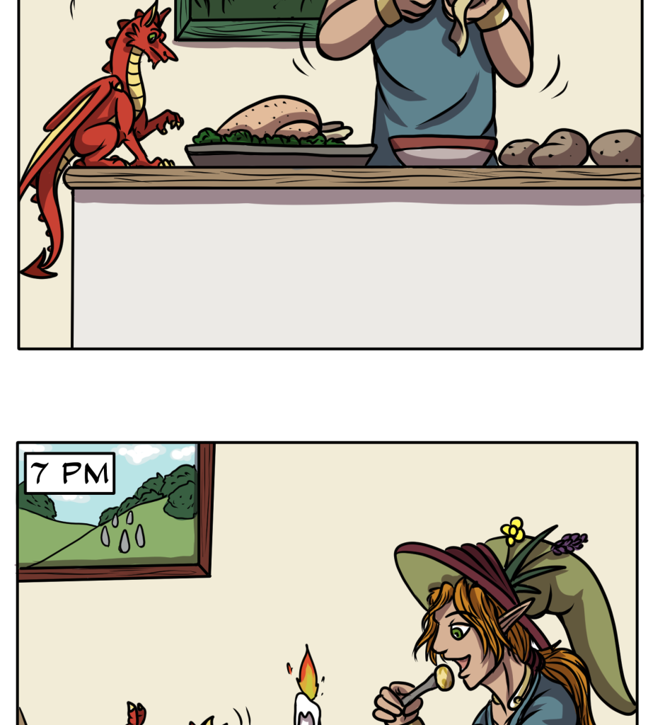 Mythic Mayhem - Episode 11, Page 11: Special - A Day In The Life