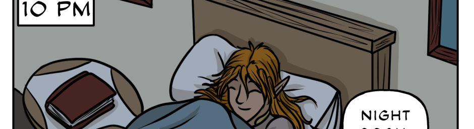 Mythic Mayhem - Episode 11, Page 13: Special - A Day In The Life