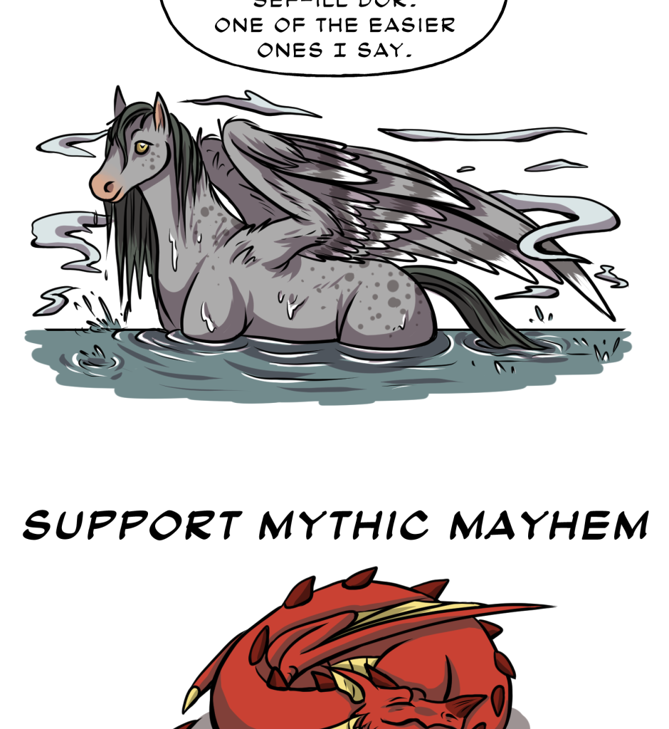 Mythic Mayhem - Episode 12, Page 17: The Tale of Ceffyl Dwr