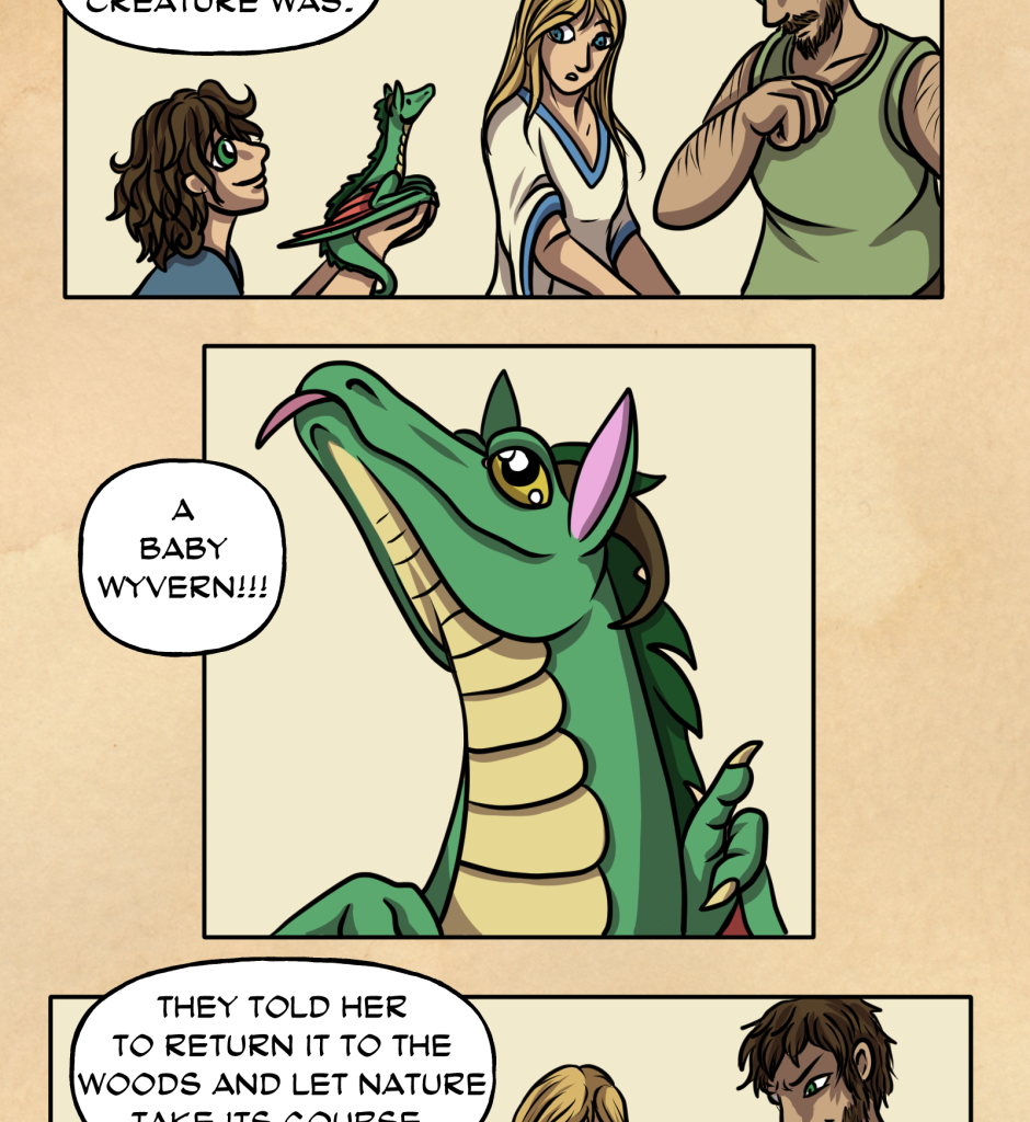 Mythic Mayhem - Episode 13, Page 7: The Tale Of The Mordiford Dragon
