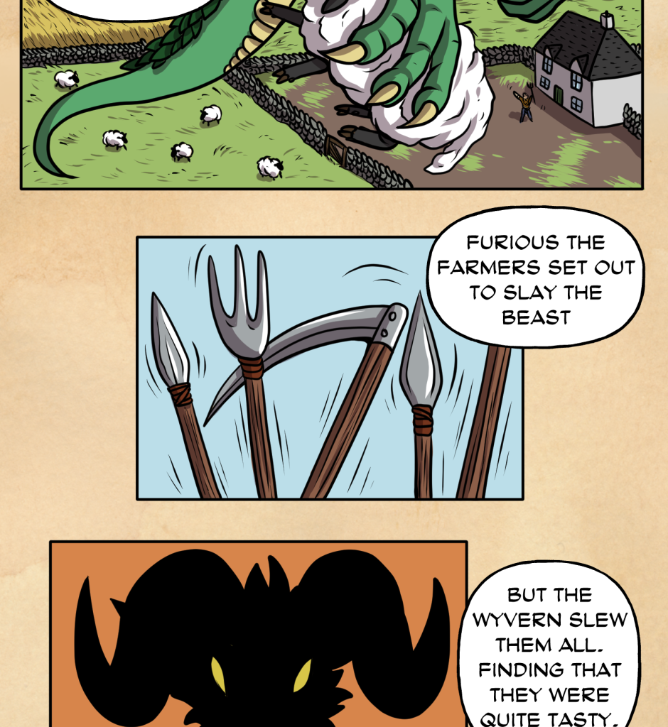 Mythic Mayhem - Episode 13, Page 11: The Tale Of The Mordiford Dragon