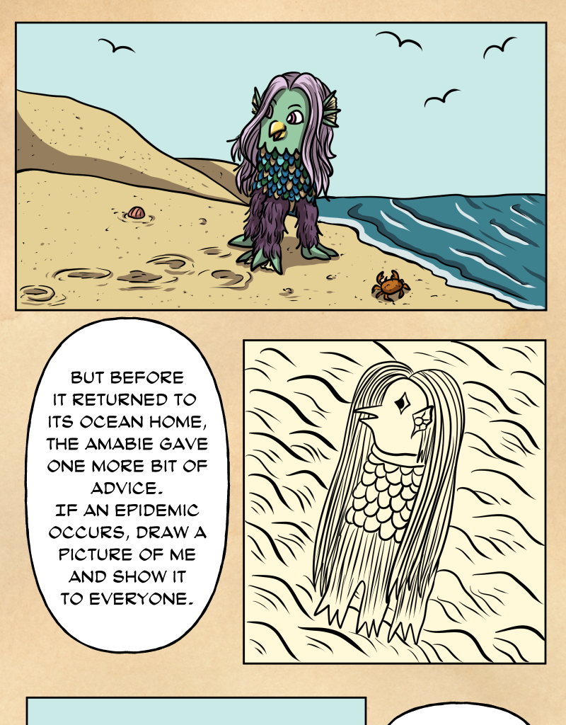 Mythic Mayhem - Episode 14, Page 8: The Tale Of Amabie