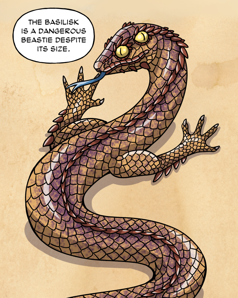 Mythic Mayhem - Episode 18, Page 10: The Tale Of The Wiston Basilisk