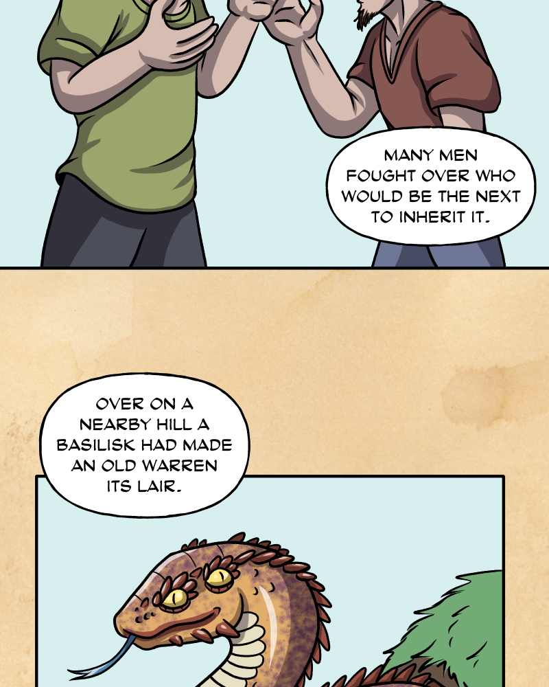 Mythic Mayhem - Episode 18, Page 12: The Tale Of The Wiston Basilisk