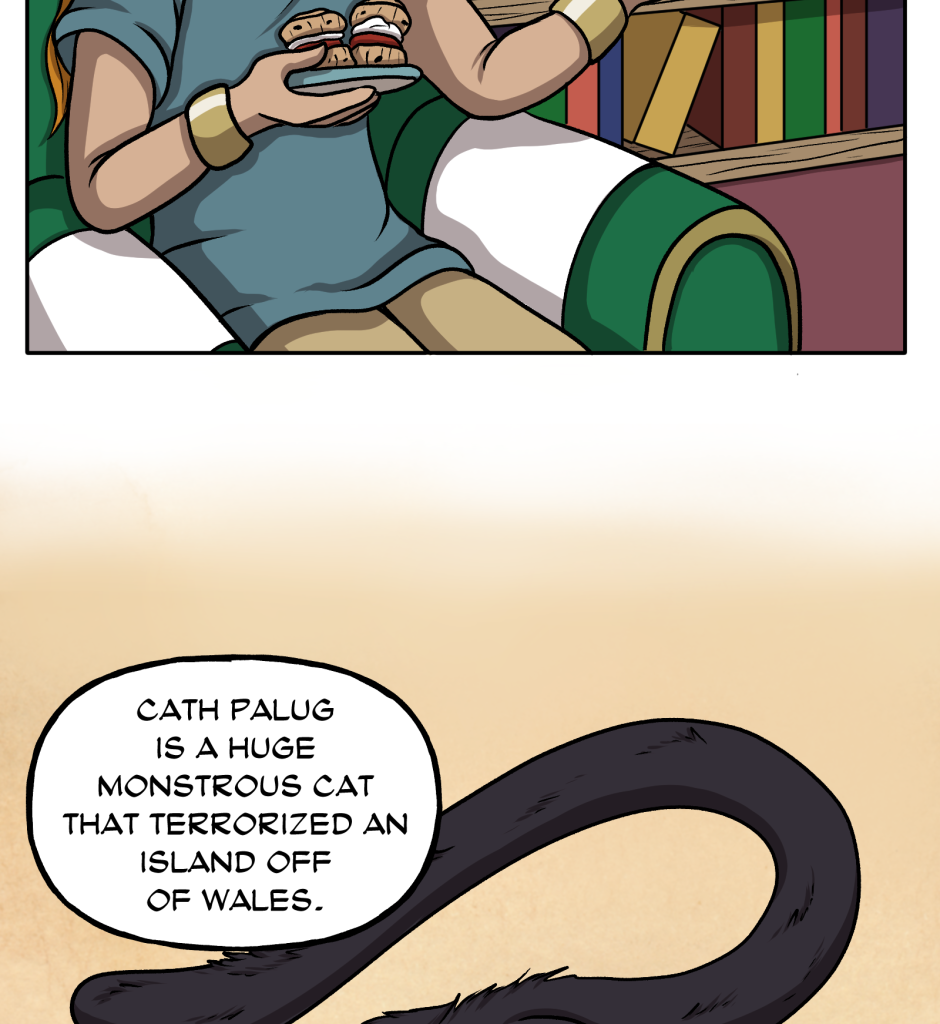Mythic Mayhem - Episode 20, Page 5: The Tale Of Cath Palug