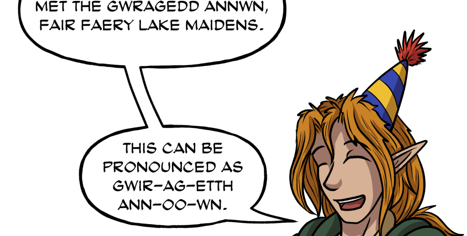 Mythic Mayhem - Episode 21, Page 30: The Tale Of Gwragedd Annwn
